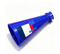 Générique Mégaphone personnalisé 2026, 1-5 unité,Porte-Voix en Plastique pour Cheerleader, Corne d’Ambiance pour Match de Foot - Accessoire de Supporter pour fête, Sport, extérieur (Bleu)