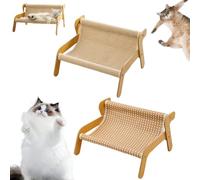 Générique Mellowkin Cat Scratcher Couch, Mellowkin Cat Scratch Lounge Couch Sofa, Sisal Cats Chair, 2-in-1 Wear Resistant CatLounger Scratcher, Cooling Mat for Indoor Cats (2MIX)