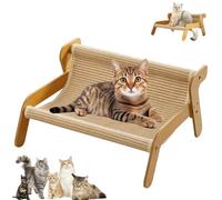 Générique Mellowkin Cat Scratcher Couch, The Claw Lounge for Cats, Pet Wavy Rocker, Gentle on Claws for Healthy Scratching and Relaxing (Type A)