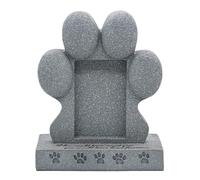 Générique Memorial Tombstone - Creative Resin Simulation Monument | Animal Burial Meмorial Ornament for Garden | Remembrance Craft for Pet Loss, Weather-Resistant