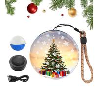 Générique Memory Orb Ball, Memory Sphere Video Lamp, Boule de Cristal Affichage Numérique HD, Cadeau Personnalisé Créatif 3D Pouranniversaires, Mariage, Noël, Halloween, Fête, Nuit, Souvenir,Bleu