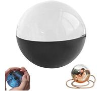 Générique Memory Sphere,3D Ultrasound Crystal,Video Orb,2.7in 3D Crystal Ball Ultrasound with Electronic Display Sound,Personalized Custom Digital Photo Video Player (Black)