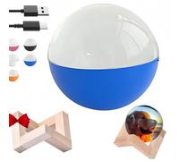 Générique Memory Sphere Lamp, Memory Orb Video Crystal Ball, Creative Crystal Sphere LED Lamp, Ultrasound Cristal with Electronic Display, DIY Video DisplaySphere for Couples,Pets, Memories(White)