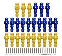Générique Men de - 2 Couleurs Table de Football, 26x Small- Figure, Components Game Figure pour Les Accessoires de Machine de Football | Pièces de Table de Baby-Foot