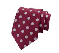 Générique Men Polka Dot Necktie Elegant Dot Pattern Tie for Business Suit, Formal Wedding Groom Groomsmen Tie