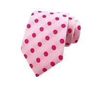 Générique Men Polka Dot Necktie Elegant Dot Pattern Tie for Business Suit, Formal Wedding Groom Groomsmen Tie