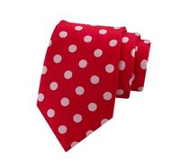 Générique Men Polka Dot Necktie Elegant Dot Pattern Tie for Business Suit, Formal Wedding Groom Groomsmen Tie