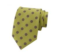 Générique Men Polka Dot Necktie Elegant Dot Pattern Tie for Business Suit, Formal Wedding Groom Groomsmen Tie