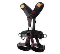 Générique Men’s Climbing Safety Harness - Adjustable Work Belt With Detachable Tree Gear, Fall Arrest Protection Harness | Versatile Rock Outdoor Climbing Hunting Industrial Safety Equipment