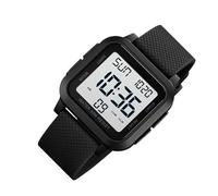 Générique Men’s Sport Watches, LED Display Water-Resistant Wristwatch, Sturdy Sports Watch Outdoor Adventures, Stylish Functional Design for Daily Use and Training, for Running Fitness Diving Travel