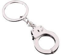 Générique Menottes Styling Porte-clés Amour Full Metal Mini Version Jouet Rangement Cadeau Décoration Adorable Qualité et Pratique