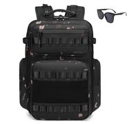 Générique Men's Large Capacity Travel Laptop Backpack,Outdoor Camping Multipurpose Tactical Daypack,Multi-Pocket Waterproof Casual Bag