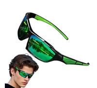 Générique Men's Polarized Sunglasses, Sun Protection Eyewear, Comfortable Fashion Frame, Lightweight Resistance, UV400 Lens Shield, Great for Outdoor Sports Like Driving or Fishing Trips