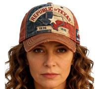 Générique Men's Trucker Hat Vintage Embroidered Commemorative 1836 1845 Cap