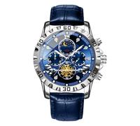 Générique Men's Watches, Stylish Dress Watches, Multifunctional Fashion Accessories, Waterproof Mechanical Timepiece Adjustable, Ideal for Business Meetings and Daily Wear