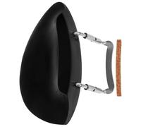 Générique Mentonnière pour Violon et Installation Facile, Accessoire Élégant en Ébène Noire Design Ergonomique pour Violonistes Adultes