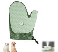 Générique Meowvo All in One Grooming Mist Glove for Pets, reusable quick de-shedding gloves for couch, clothing, for Dogs & Cats and Couch, Clothing (#1)