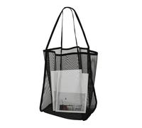 Générique Mesh Beach Bag, Breathable Transparent Tote, Summer Travel Organizer, Large Capacity Carrier, Ideal for Camping, Water Park, Lake, Vacation, Picnic, Outdoor, 13.39x12.2x9.65 Inches
