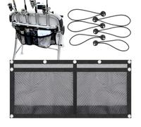 Générique Mesh Boat Bag with Elastic Ring Quick-Dry Large Capacity Storage Net Pocket for Fishing Boats Yachts Campers RVs SUVs Travel Road Trips Camping Outdoor Gear Organization