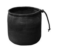 Générique Mesh Peg Bag - Laundry Clothespin Holder for Outdoor Storage | Black Elastic Organizer with Ventilation Design, Clothes Pin Pouch for Bathroom Home Picnic Backpacking Travel Daily Utility