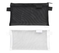 Générique Mesh Pencil Case - Large-Capacity Wear-Resistant Accessory