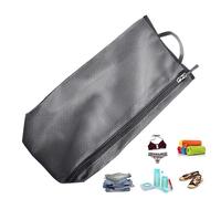 Générique Mêsh Shoe Bag, Large Capacity Travel Shoe Stôŕage Poucĥ, Breathable Połyester Mešh Material With Zipper, Dustprôof For Sneakers Clothes Accessories, Dark Gray, 12x8x3.5 Inches, 1 Pack