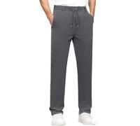 Générique Meshirons Ice Silk Mesh Panel Casual Pants for Men, Quick-Dry Breathable Summer Pants with Pockets, Straight Fit Lightweight Comfortable Everyday Wear
