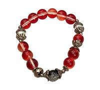 Générique Messages Empilable Naturelle Classique Bracelet Birthday Anniversary Christmas For Women Acier Couleurs Petite Perlé Bijoux (A, One Size)