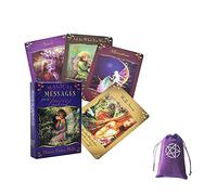 Générique Messages Magiques des Cartes Oracle des fées,Magical Messages from The Fairies Oracle Cards,with Bag,Firend Game,Jouets de voyance