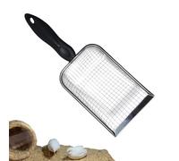 Générique Metal Cat Litter Scoops, Non-Stick Deep Shovel Scooper, Sifting Curved Scoopers for Litter Box Cleaning, Heavy Duty Cat Poop Scoop for Daily Pet Care, 10.8x3.9x1.9 inches