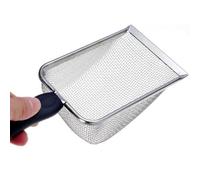 Générique Metal Cat Litter Scoops, Non-Stick Deep Shovel Scooper, Sifting Curved Scoopers for Litter Box Cleaning, Heavy Duty Cat Poop Scoop for Daily Pet Care, 10.8x3.9x1.9 inches