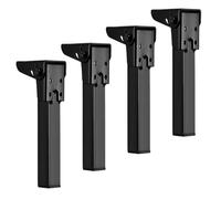 Générique Metal Table Legs - Furniture Accessories for DIY with Heavy Duty Hardware | Metal Material with Quick-Fold Function, Support for Home Office Study Desk