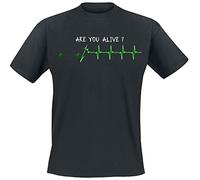 Générique Metallica M Pulse Homme T-Shirt Manches Courtes Noir 100% Coton Regular/Coupe Standard