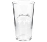 Générique Metallica Master Of Puppets Unisexe Verre à bière transparent Verre