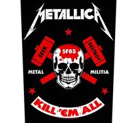 Générique Metallica Métal Militia Backpatch