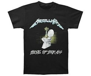 Générique Metallica - - Metal Up Your Ass T-Shirt, X-Large, Black
