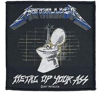 Générique Metallica Metal Up Your Ass Unisexe Patch multicolore, 100% Polyester,