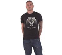 Générique Metallica T Shirt 40Th Anniversary Garage Band Logo Nouveau Officiel Homme Noir Size M