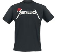 Générique Metallica T Shirt Santa Hat Band Logo Nouveau Officiel Homme Noir Size XL