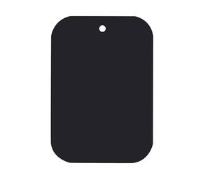 Générique métallique pour Support de téléphone magnétique - Autocollant de en Acier Ultra-Mince 0,5 mm, d'aimant rectangulaire | pour Le Support de téléphone du Tableau de Bord, s