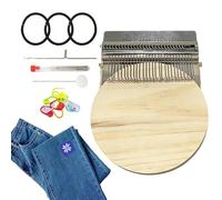 Générique Métier À Repriser - Fournitures pour Petits Patchs | Métiers à Tricoter pour Débutants,Projets Créatifs Laine Crochet Broderie Arts Du Fil