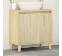 Générique Meuble d'évier chêne Sonoma 58x33x60 cm Bois d'ingénierie,Meubles-lavabos, Meubles-lavabos de Salle de Bains,847407