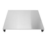 Générique Meuble pour Plaque Induction Pratique Support de Rangement la Cuisine Couvre-cuisinière en Acier Inoxydable et Protecteur pour Gaz et Plaque Électrique