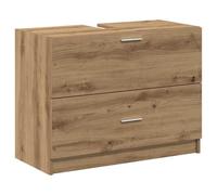 Générique Meuble sous Évier avec tiroir Chêne Artisanal 78 x 37 x 59 cm,Meubles, Armoires & Meubles de Rangement, Meubles-lavabos, Meubles-lavabos de Salle de Bains, Marron (Poids 24.9KG)
