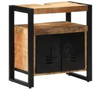 Générique Meuble sous lavabo 55x35x60 cm en Bois Massif Brut,Ensembles de mobilier pour salles de Bains,17.95KG-4013605