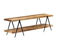 Générique Meuble TV 160x40x50 cm Bois Solide de manguier,Meubles,Meubles TV,Brun,24.88 KG,247885