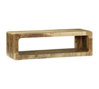 Générique Meuble TV 80x30x25 cm Bois Massif Bois de manguier Rugueux,Fixations & Meubles de Rangement multimédia,8.7KG-4104535