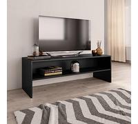 Générique Meuble TV Noir 120x40x40 cm Bois d'ingénierie,Meubles,Meubles TV,Noir,18.9 KG,800037