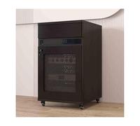 Générique Meuble TV stéréo réglable avec étagères pour Salon, Salle de Jeux, Home cinéma, Bureau et Studio d'enregistrement (Noir)