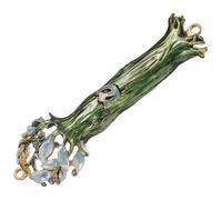 Générique Mezouza Religieuse en Métal Défilement Sacré, Plaque de Porte Décorative Juive Catholique, Ornement de Maison Symbolique, Fixation Murale pour Entrée, Décoration Intérieure